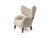 Audo Copenhagen My Own Lounge Chair & Ottoman - Sheepskin