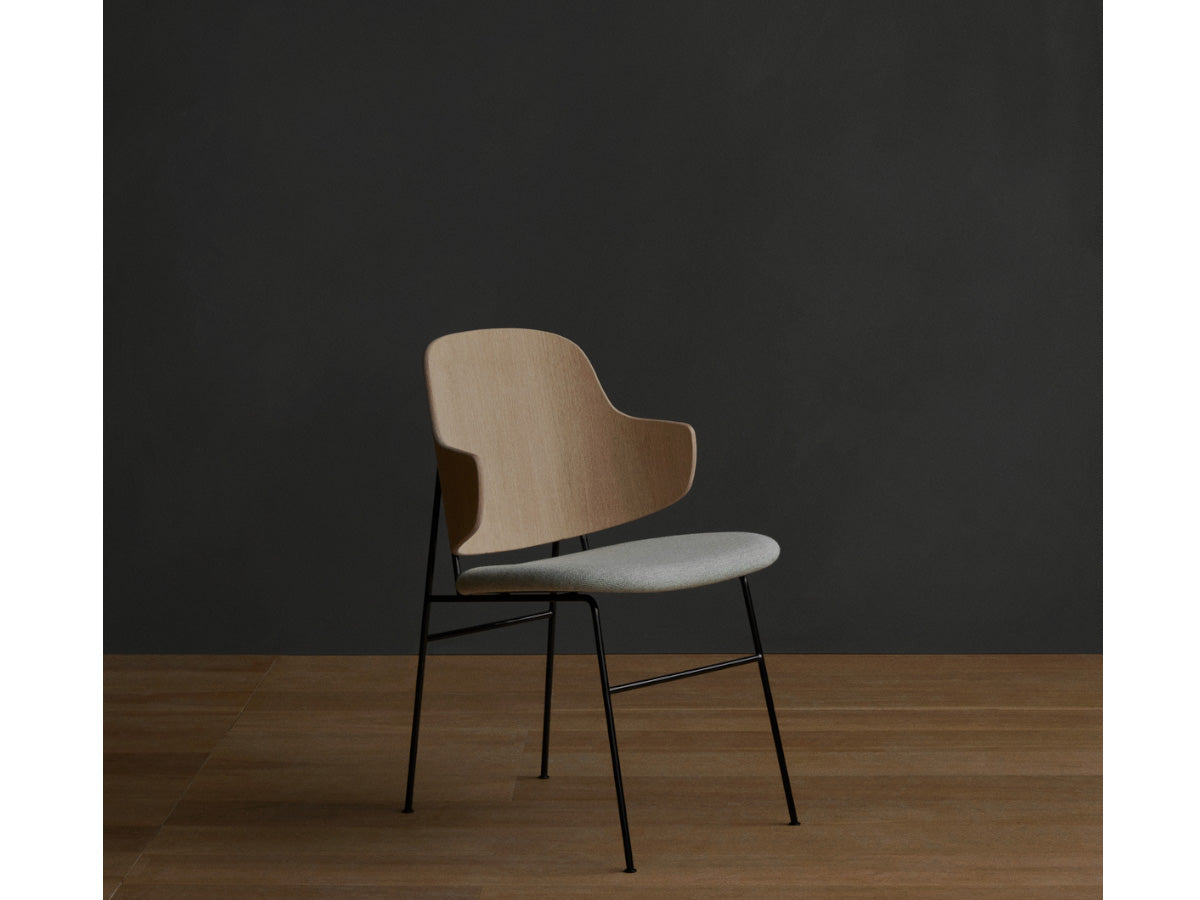 Audo Copenhagen Penguin Dining Chair - Upholstered Seat