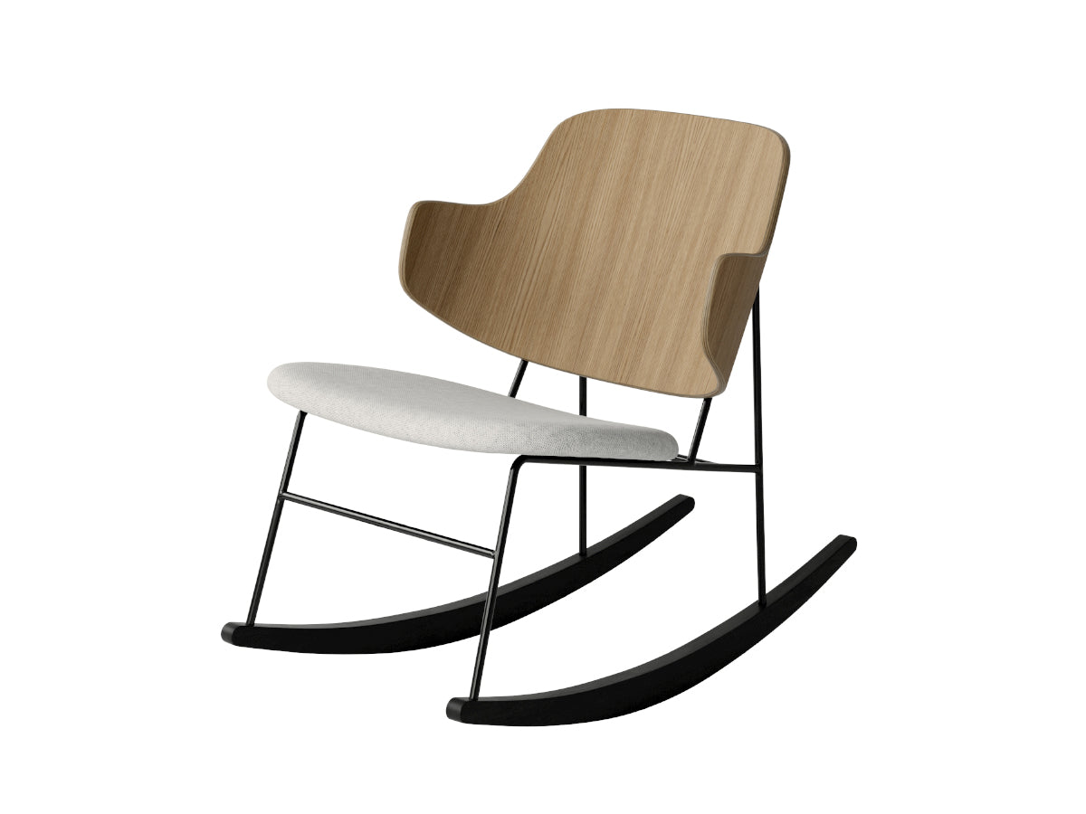 Audo Copenhagen Penguin Rocking Chair - Upholstered Seat