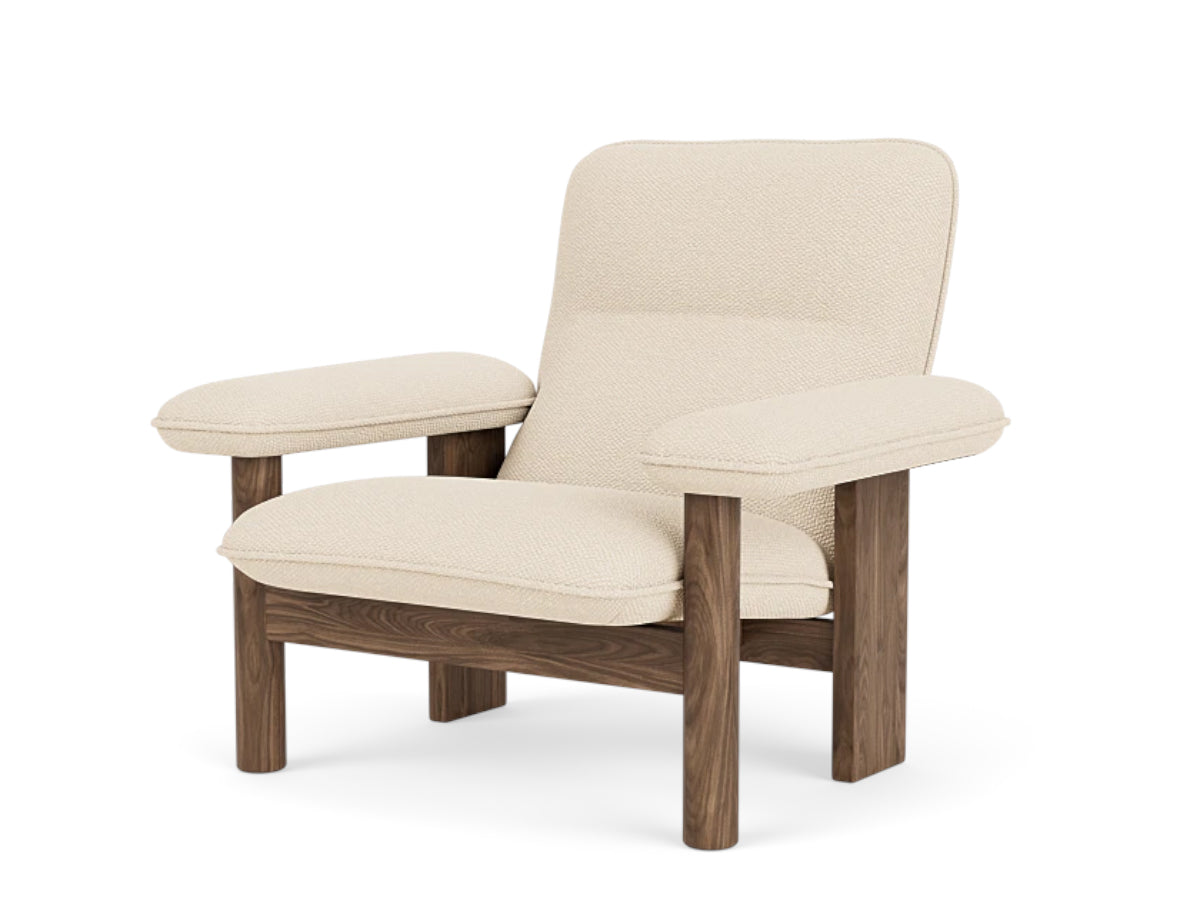 Audo Copenhagen Brasilia Lounge Chair Walnut