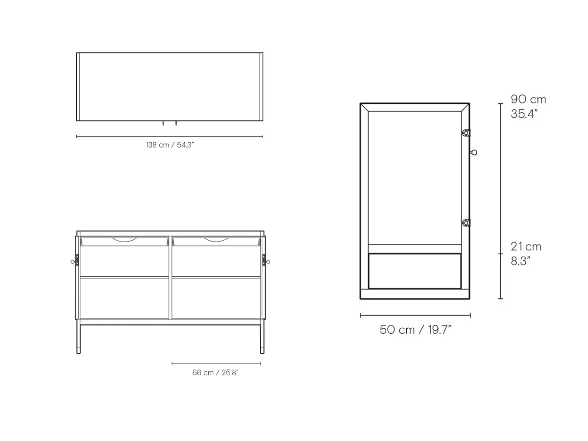 Carl Hansen BMOO57 Sideboard