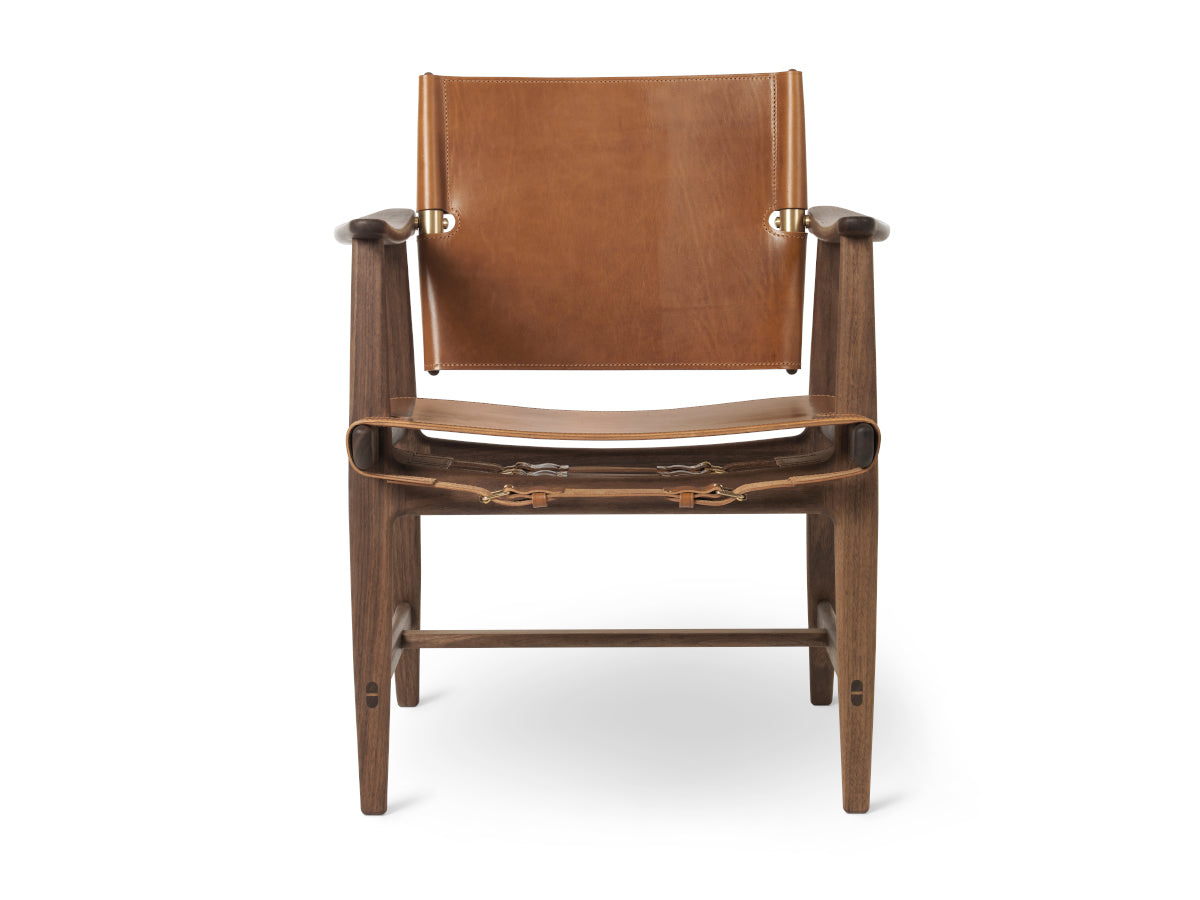 Carl Hansen BM1106 Huntsman Chair | Walnut Oil | Cognac Leather
