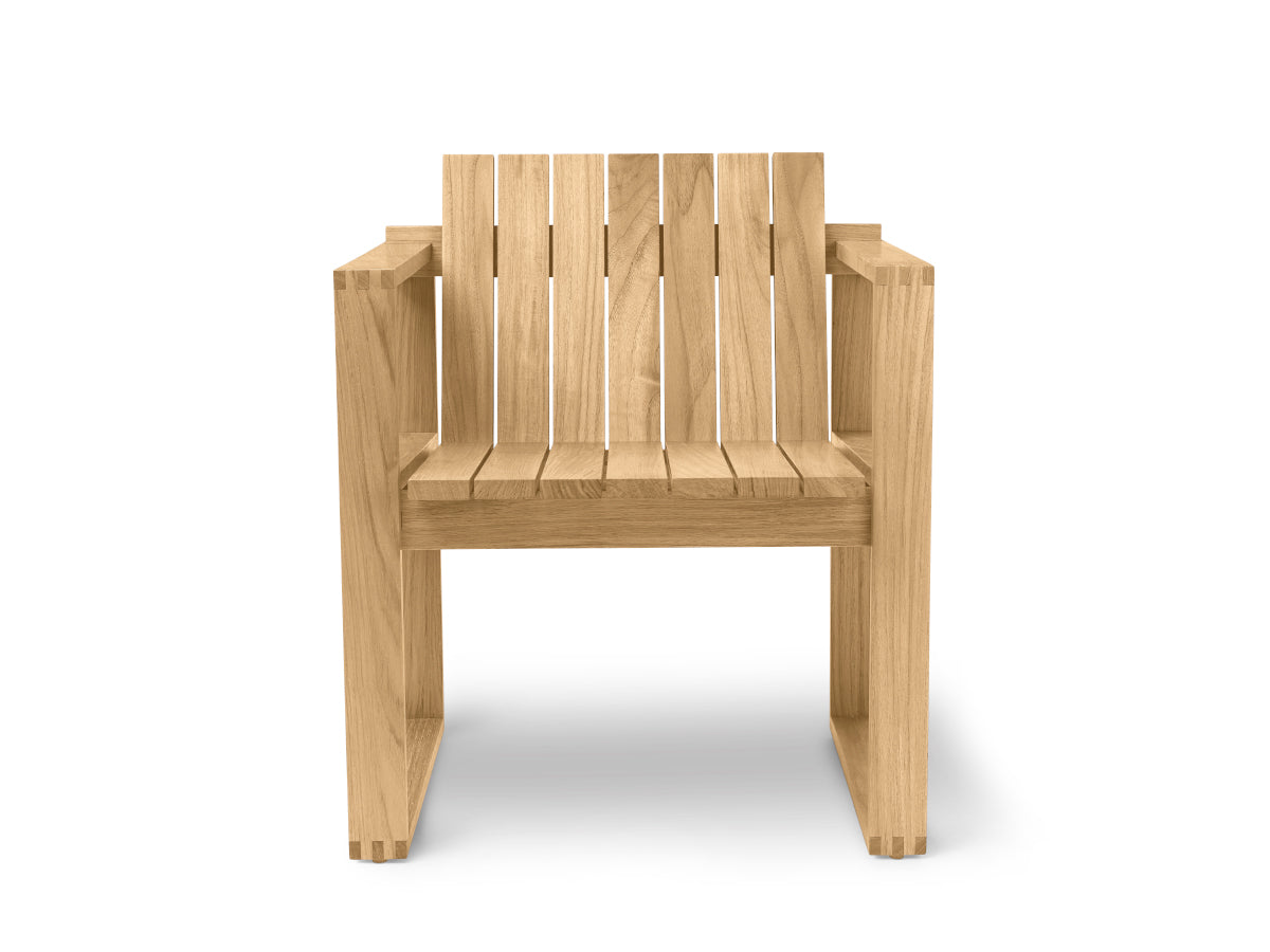 Carl Hansen BK10 Outdoor Dining Chair Untreated