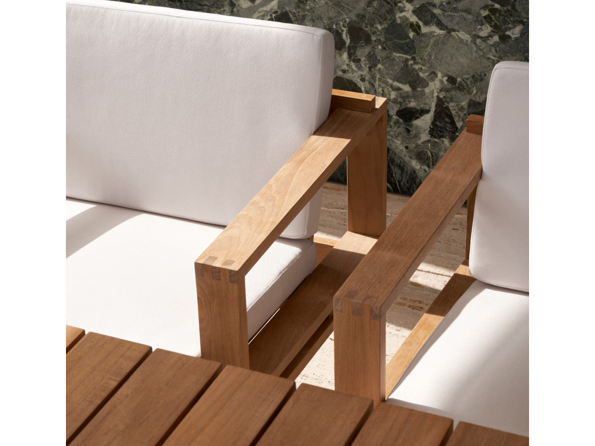 Carl Hansen BK10 Outdoor Dining Chair Untreated