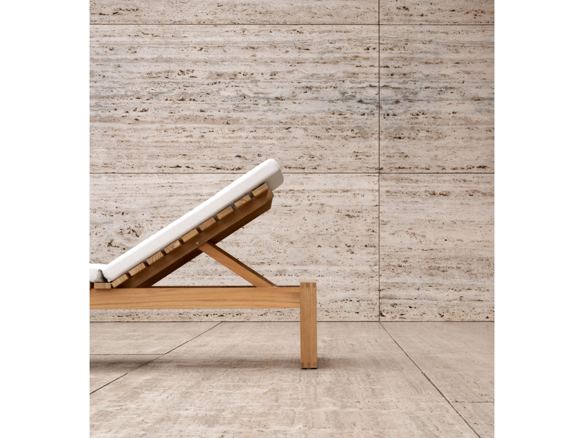 Carl Hansen BK14 Outdoor Sun Lounger Untreated