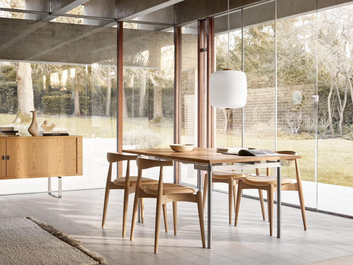 Carl Hansen CH20 Elbow Chair | SIF 90 Lesther | Oak Frame Lifestyle