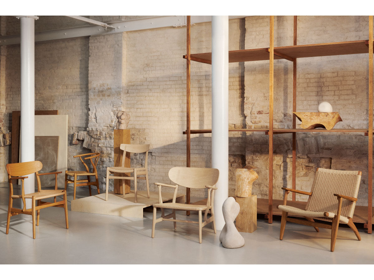 Carl Hansen CH22 Chair Natural Paper Cord