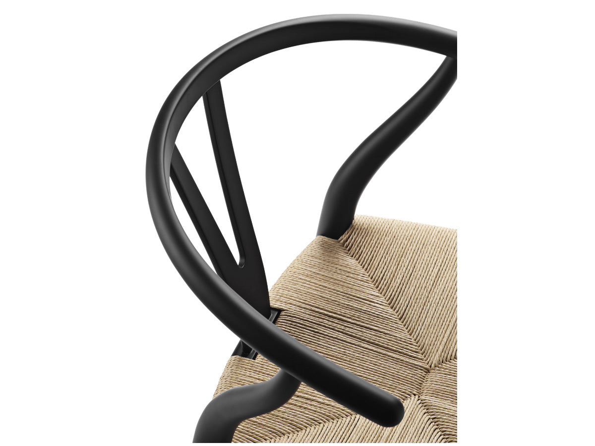 Carl Hansen CH24 Wishbone Chair - Soft Black SALE