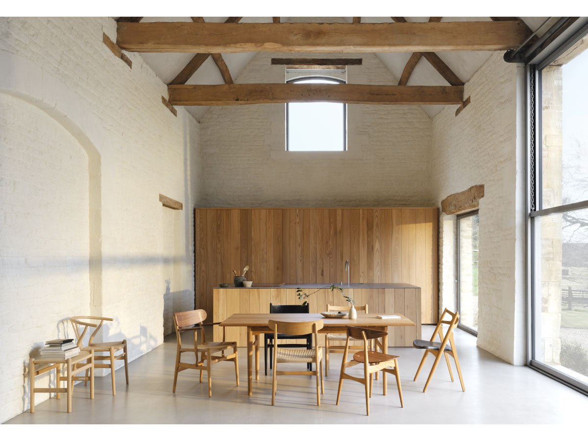 Carl Hansen CH24 Wishbone Chair - Wood Lifestyle Barn Conversion