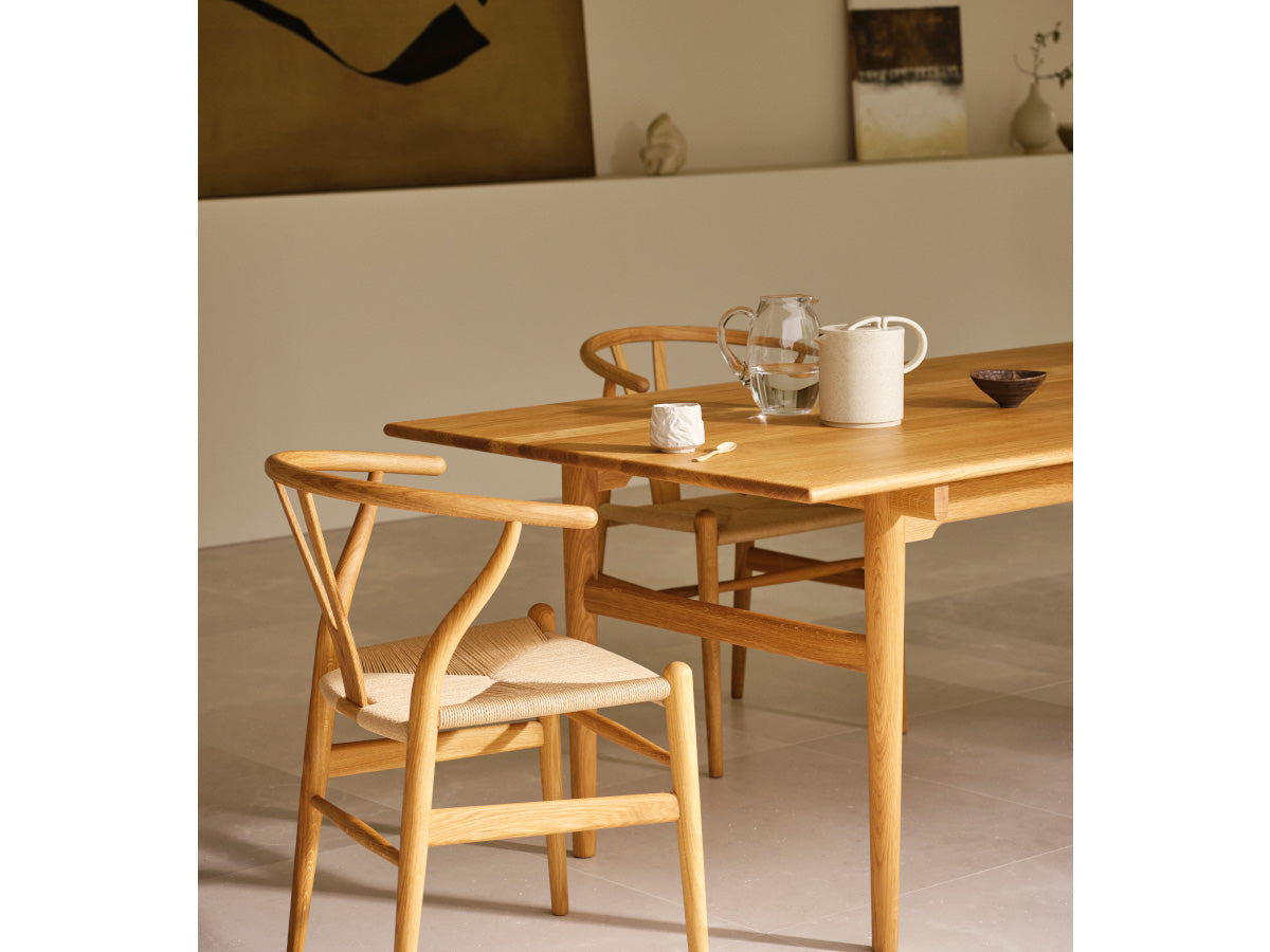 Carl Hansen CH24 Wishbone Chair - Wood Lifestyle