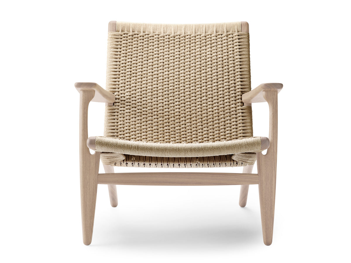 Carl Hansen CH25 Chair Oak Soap |Natural Papercord Seat