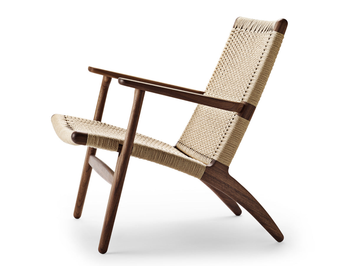 Carl Hansen CH25 Chair Walnut Oil |Natural Papercord Seat
