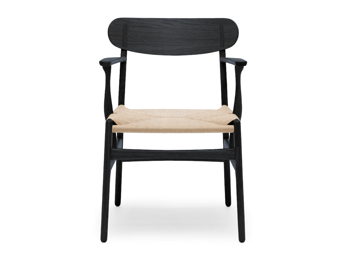 Carl Hansen CH26 Dining Chair Natural Paper Cord