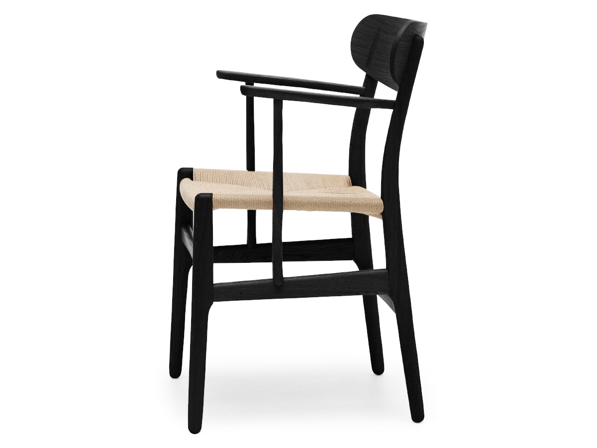 Carl Hansen CH26 Dining Chair Natural Paper Cord
