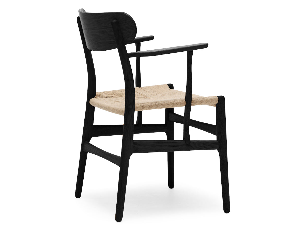 Carl Hansen CH26 Dining Chair Natural Paper Cord