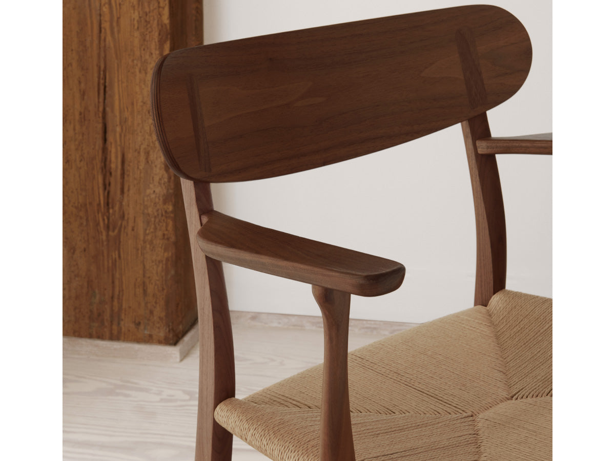 Carl Hansen CH26 Dining Chair Natural Paper Cord
