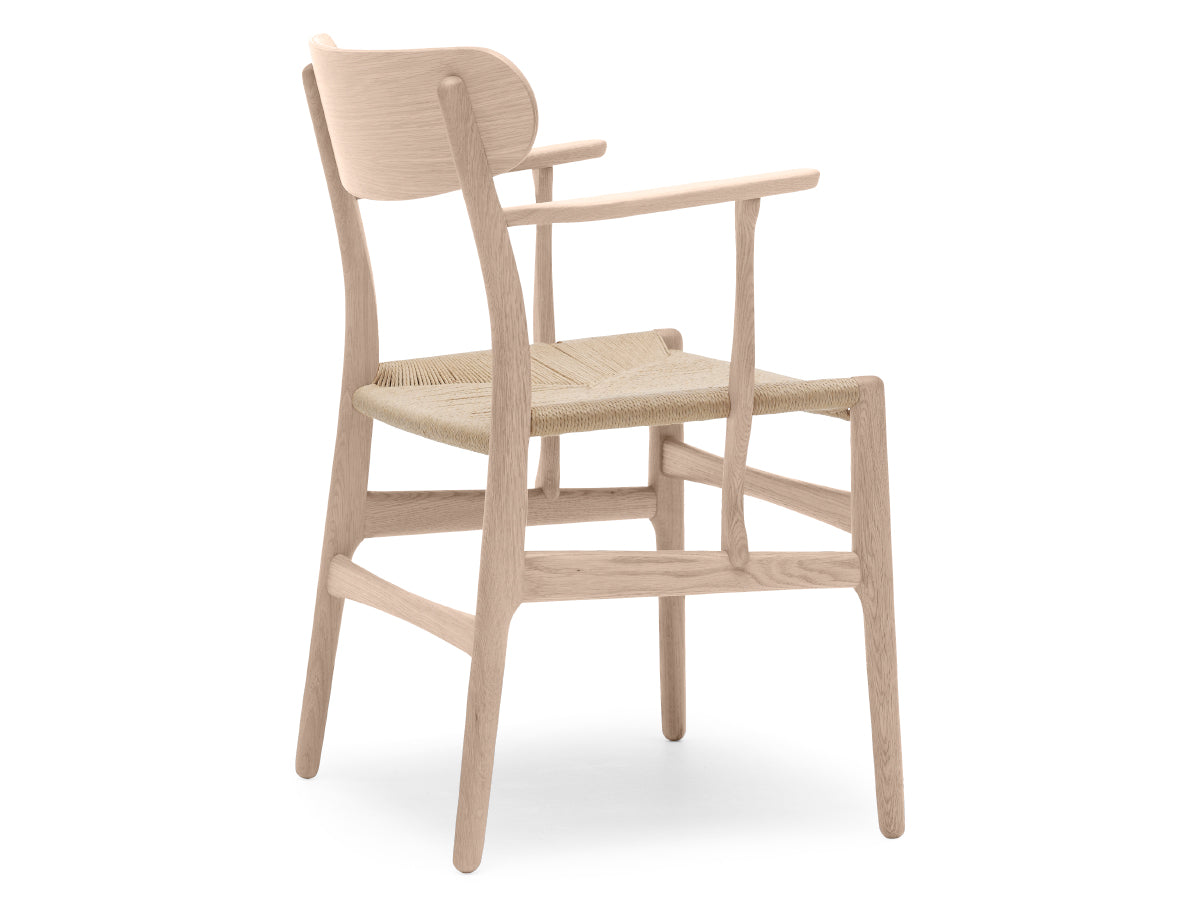 Carl Hansen CH26 Dining Chair Natural Paper Cord