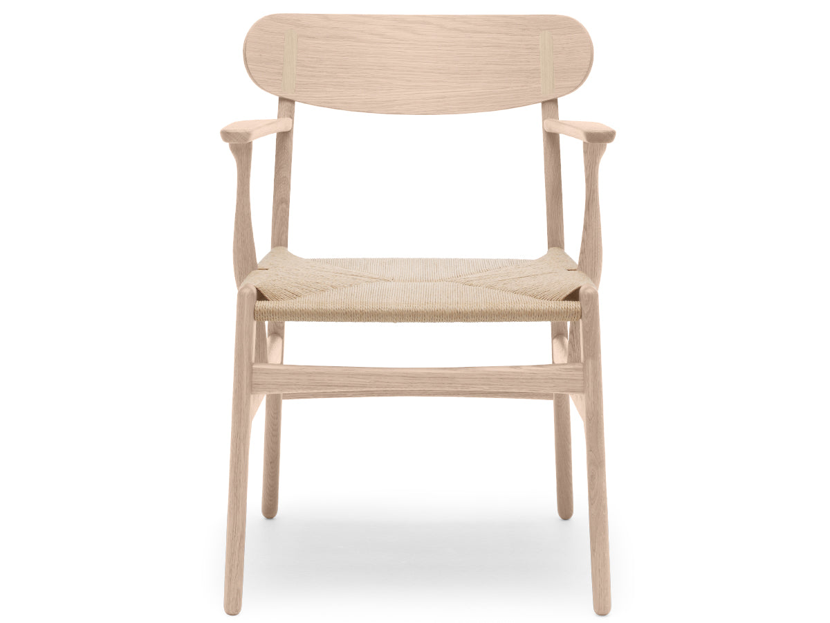 Carl Hansen CH26 Dining Chair Natural Paper Cord