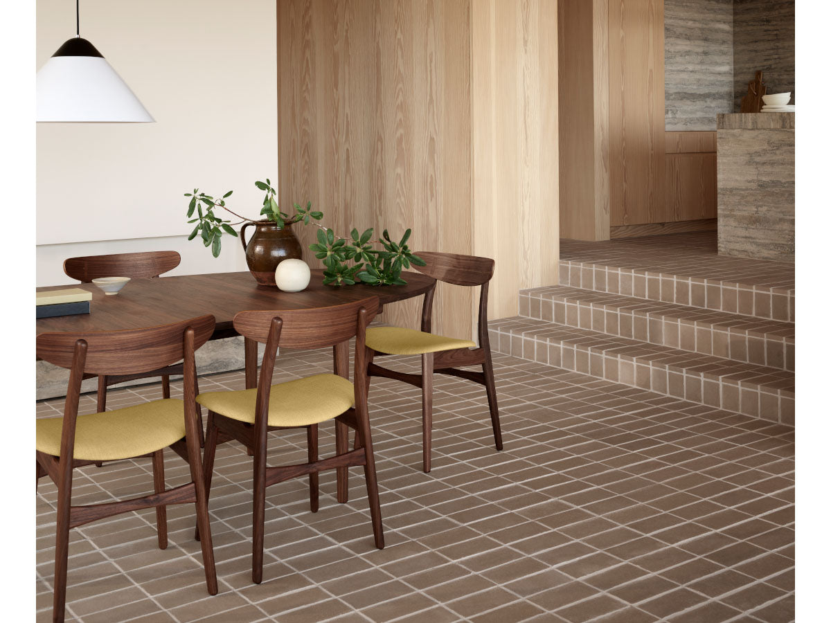 Carl Hansen CH30P Chair | Hans Wegner| Lifestyle with CH337 Table Walnut Oil