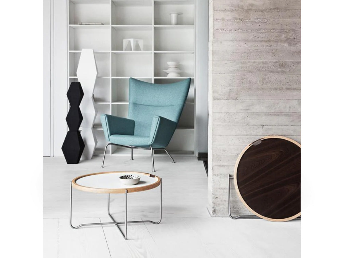 Carl Hansen CH417 Tray Table | Lifestyle with Hans Wegner Chaie