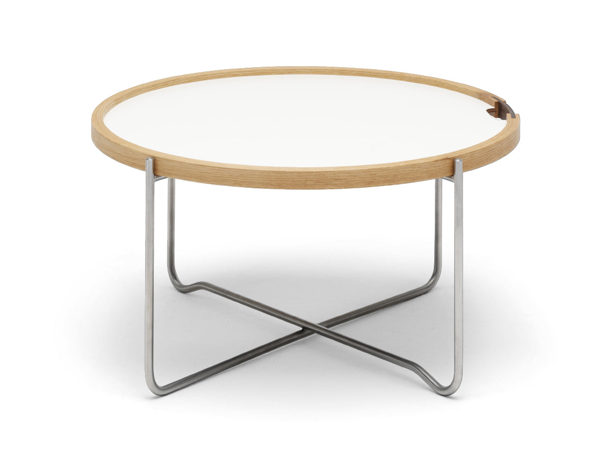 Carl Hansen CH417 Tray Table | White Laminate
