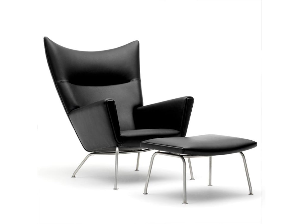 Carl Hansen CH445 Wing Chair & Ottoman