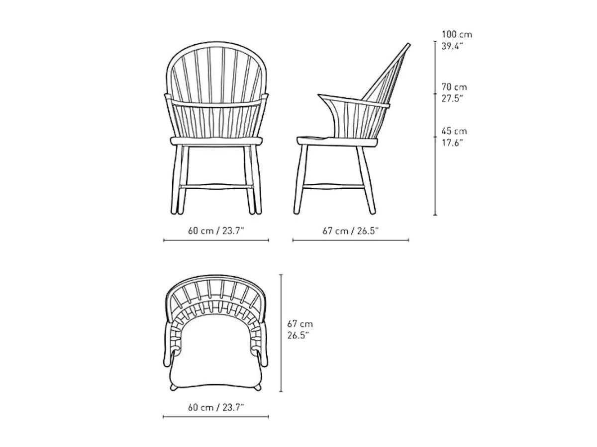 Carl Hansen FH38 Windsor Chair