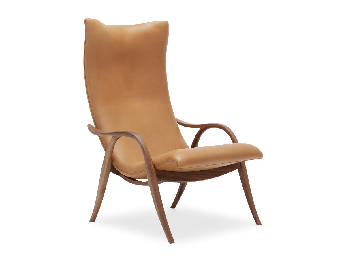 Carl Hansen FH429 Signature Chair | Walnut Oil | SIF Leather | Front View
