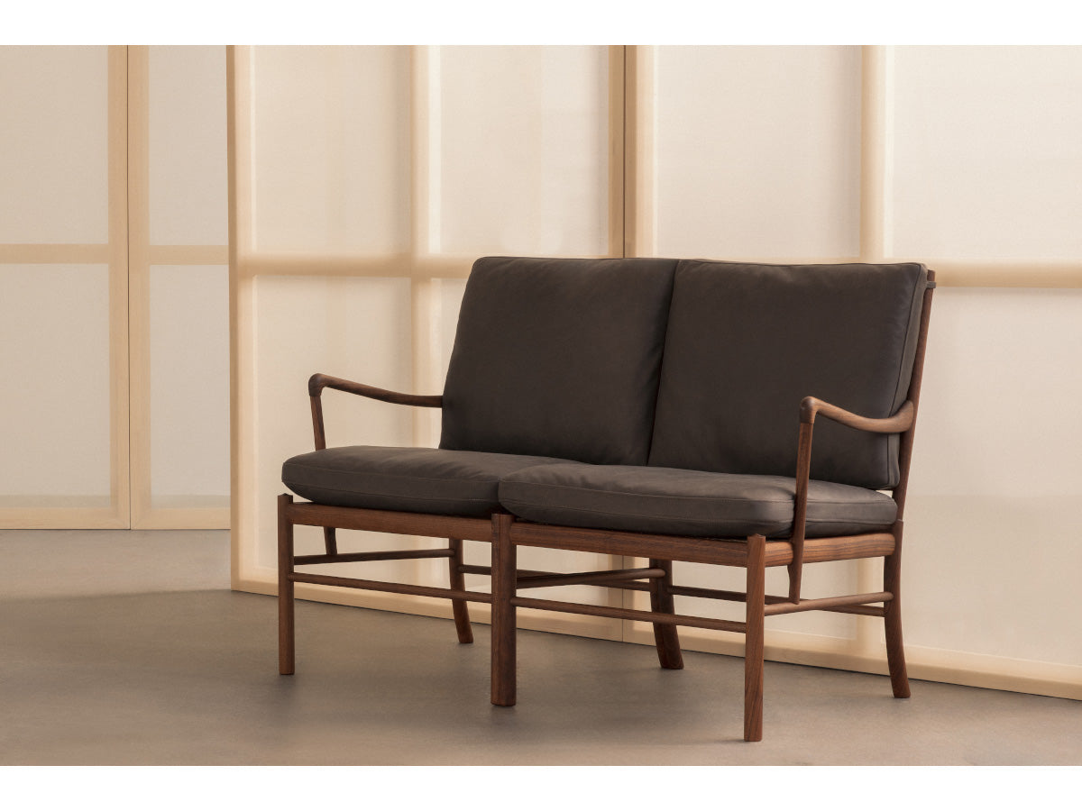Carl Hansen OW149-2 Colonial Sofa - Terra Leather