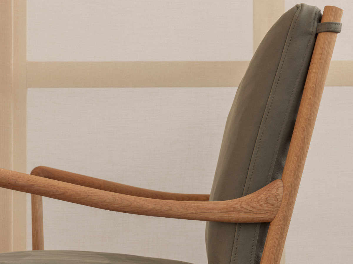 Carl Hansen OW149 Colonial Chair - Terra Leather