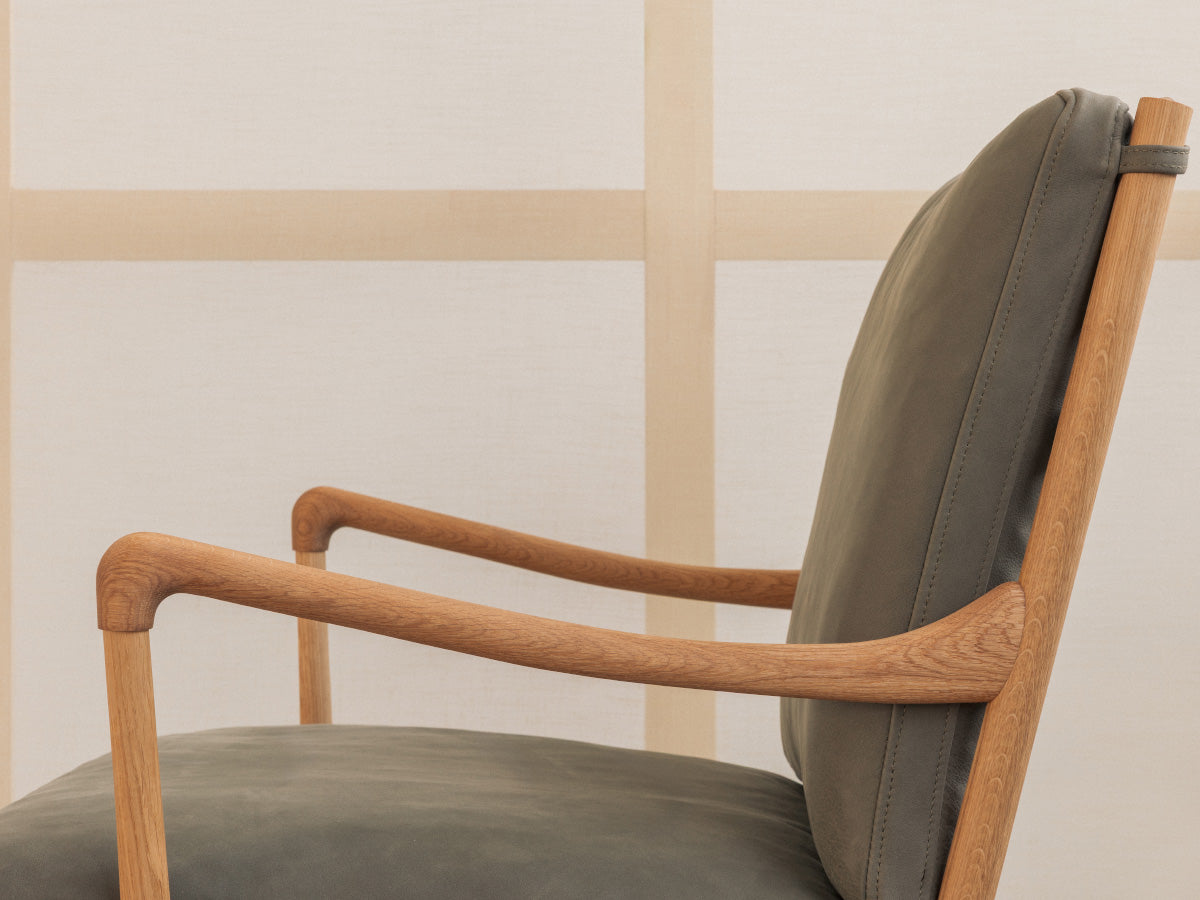 Carl Hansen OW149 Colonial Chair - Terra Leather