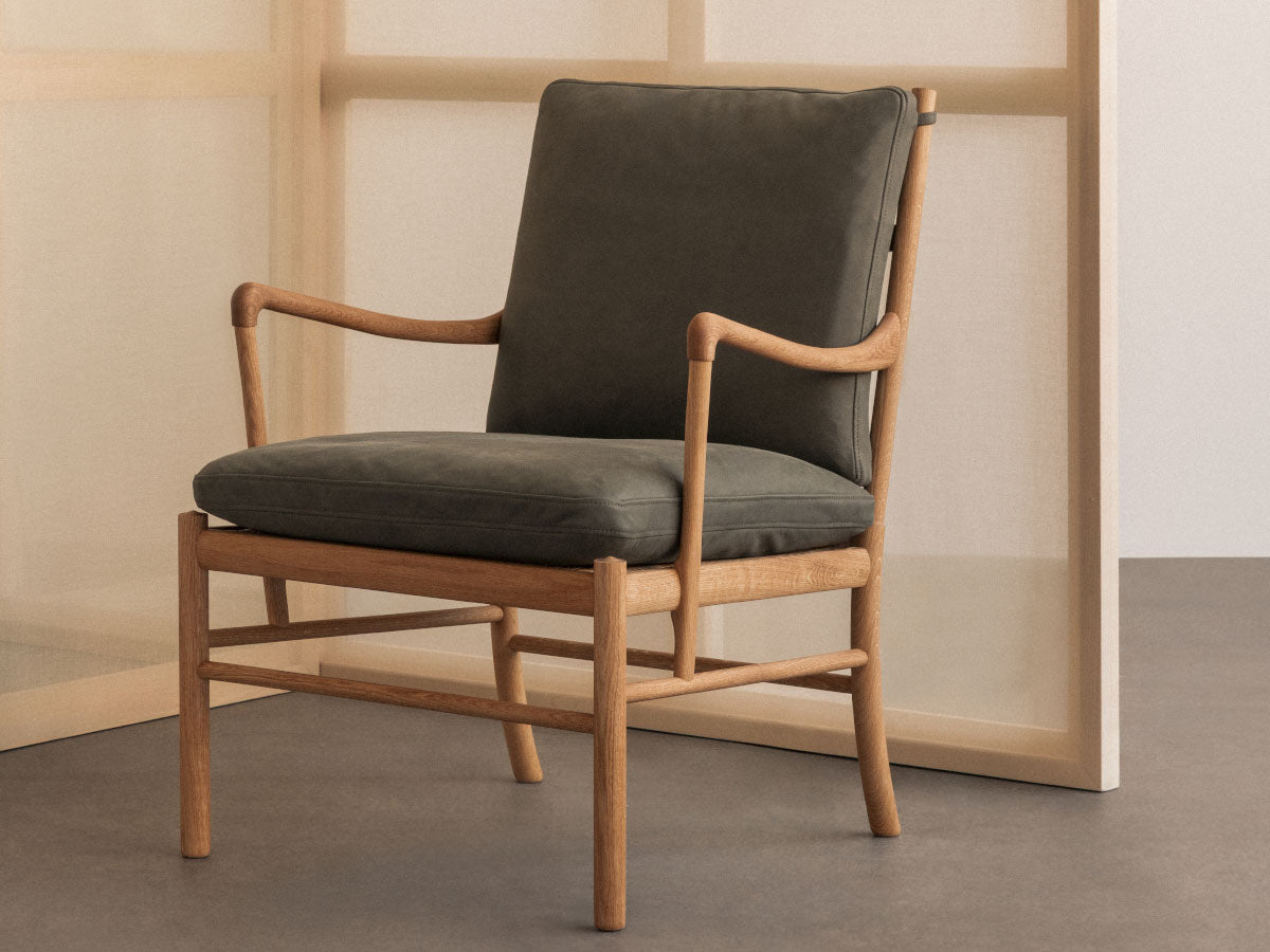 Carl Hansen OW149 Colonial Chair - Terra Leather
