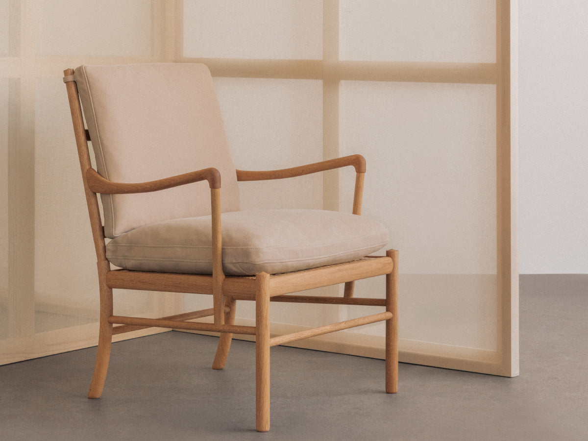 Carl Hansen OW149 Colonial Chair - Terra Leather