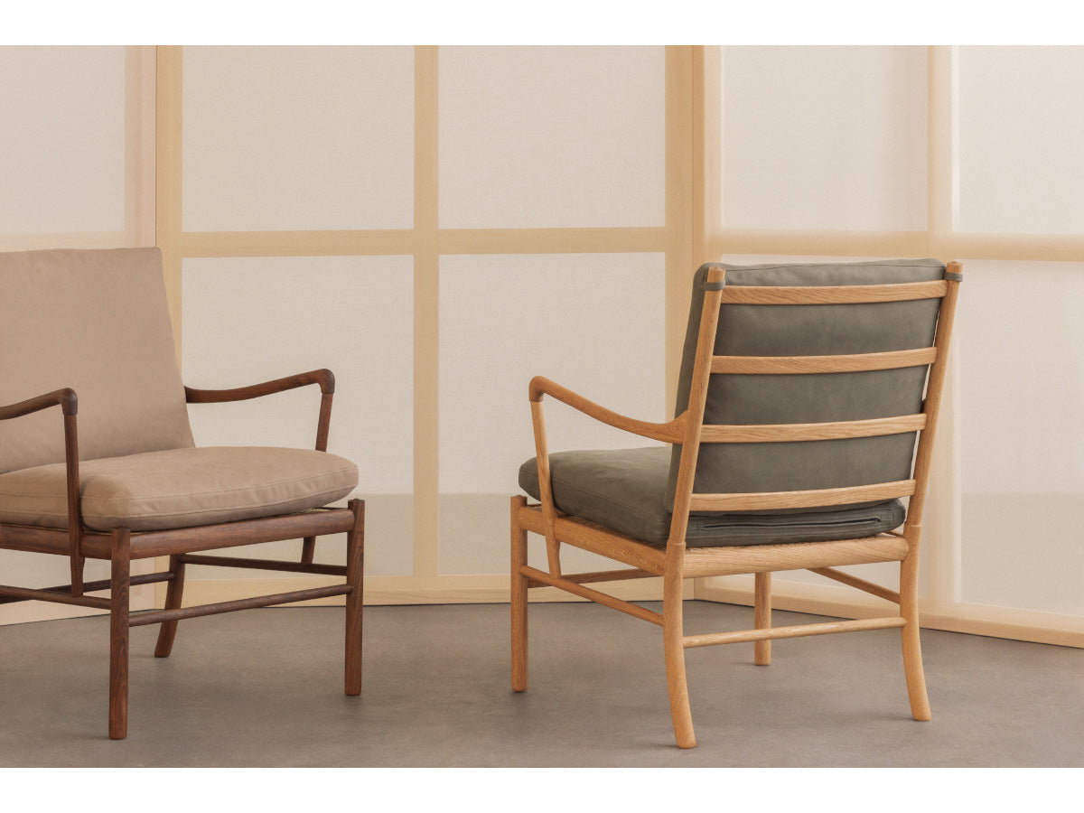 Carl Hansen OW149 Colonial Chair - Terra Leather
