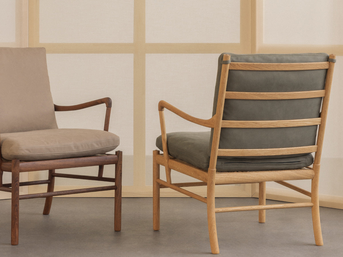 Carl Hansen OW149 Colonial Chair - Terra Leather
