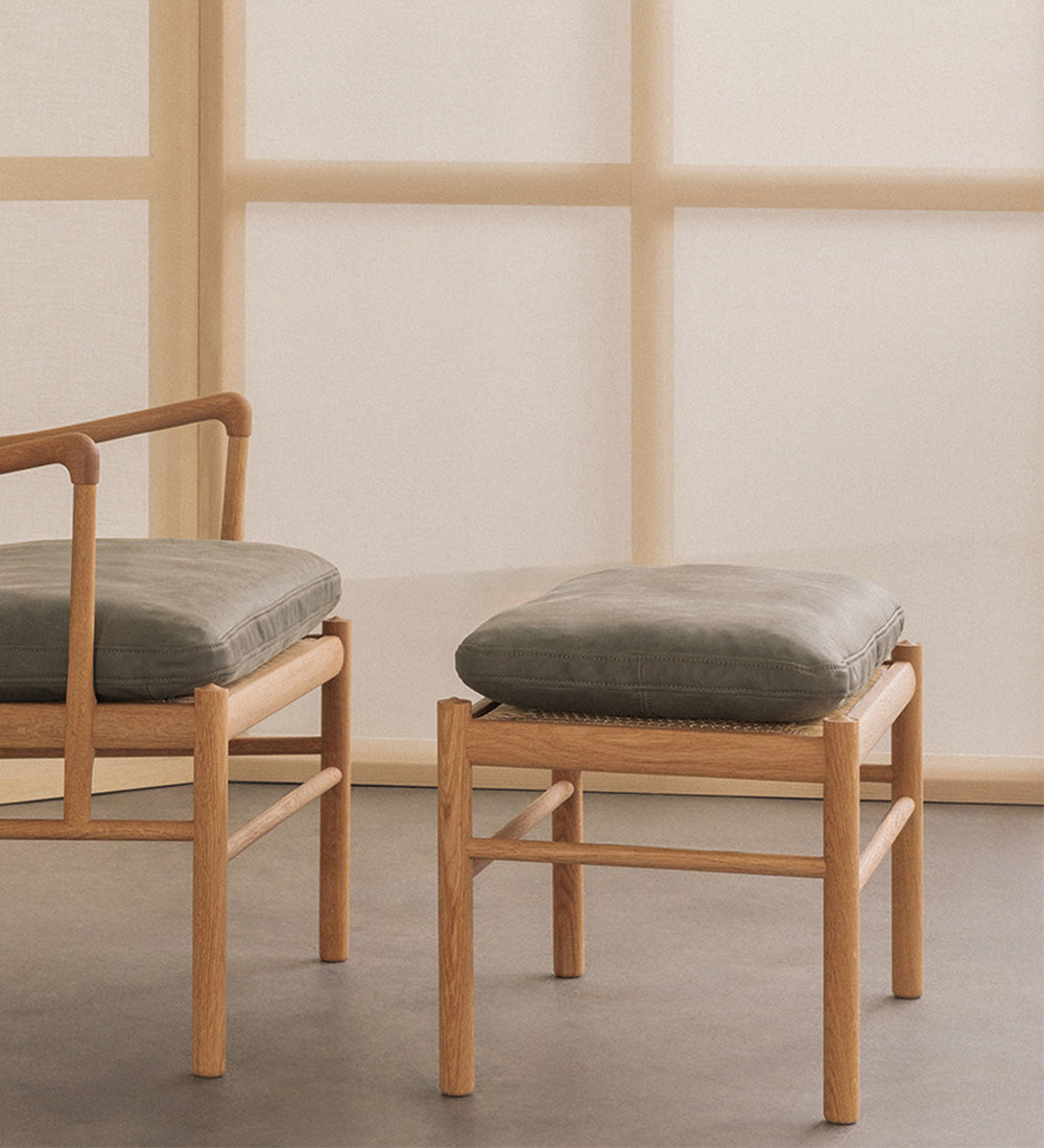 carl hansen OW chair footstool