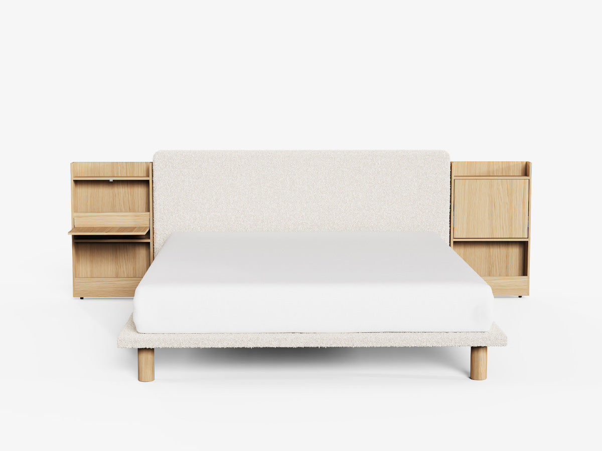 Case Serenza Bed with Side Tables