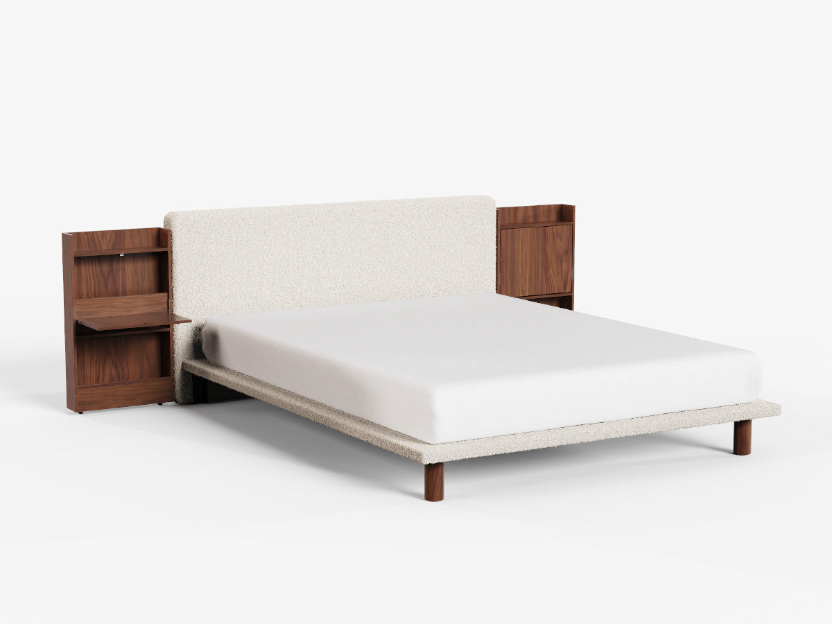 Case Serenza Bed with Side Tables