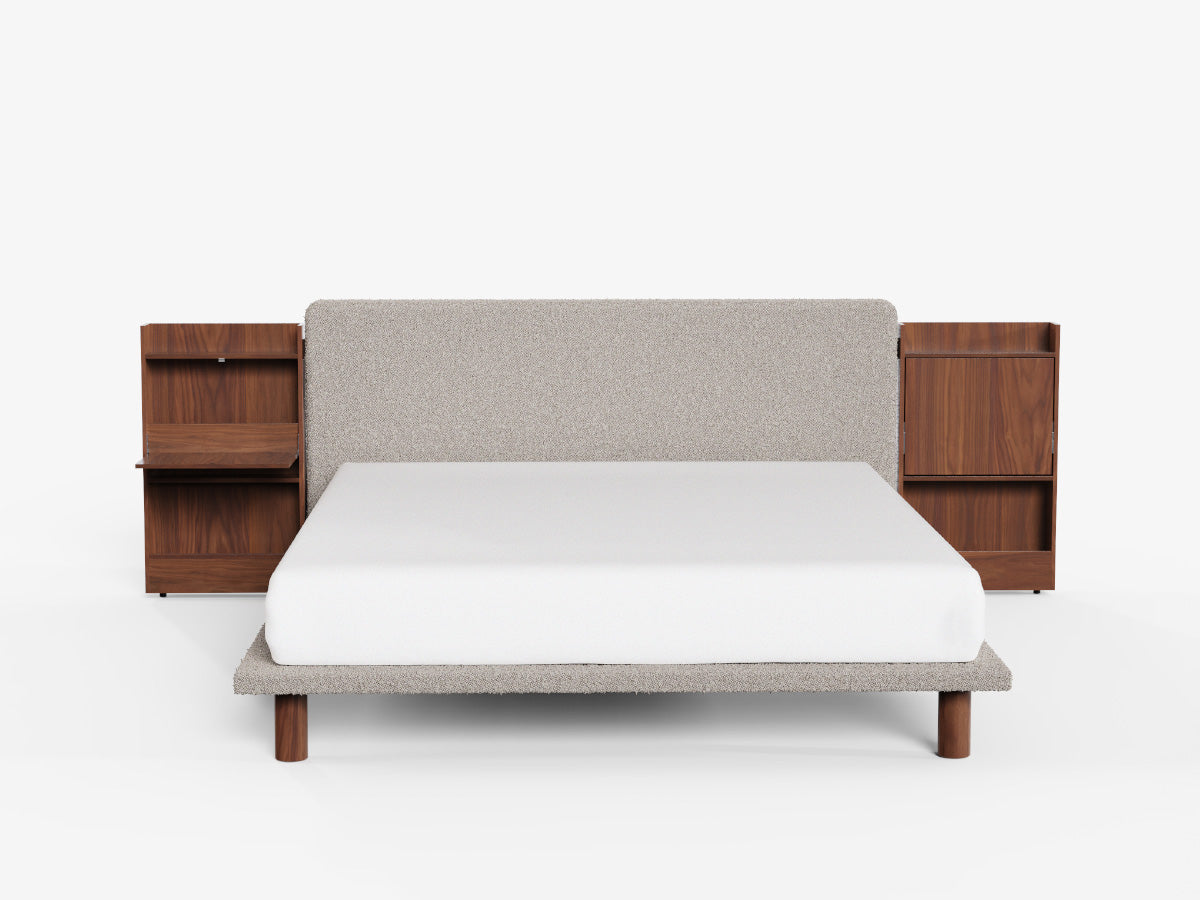 Case Serenza Bed with Side Tables
