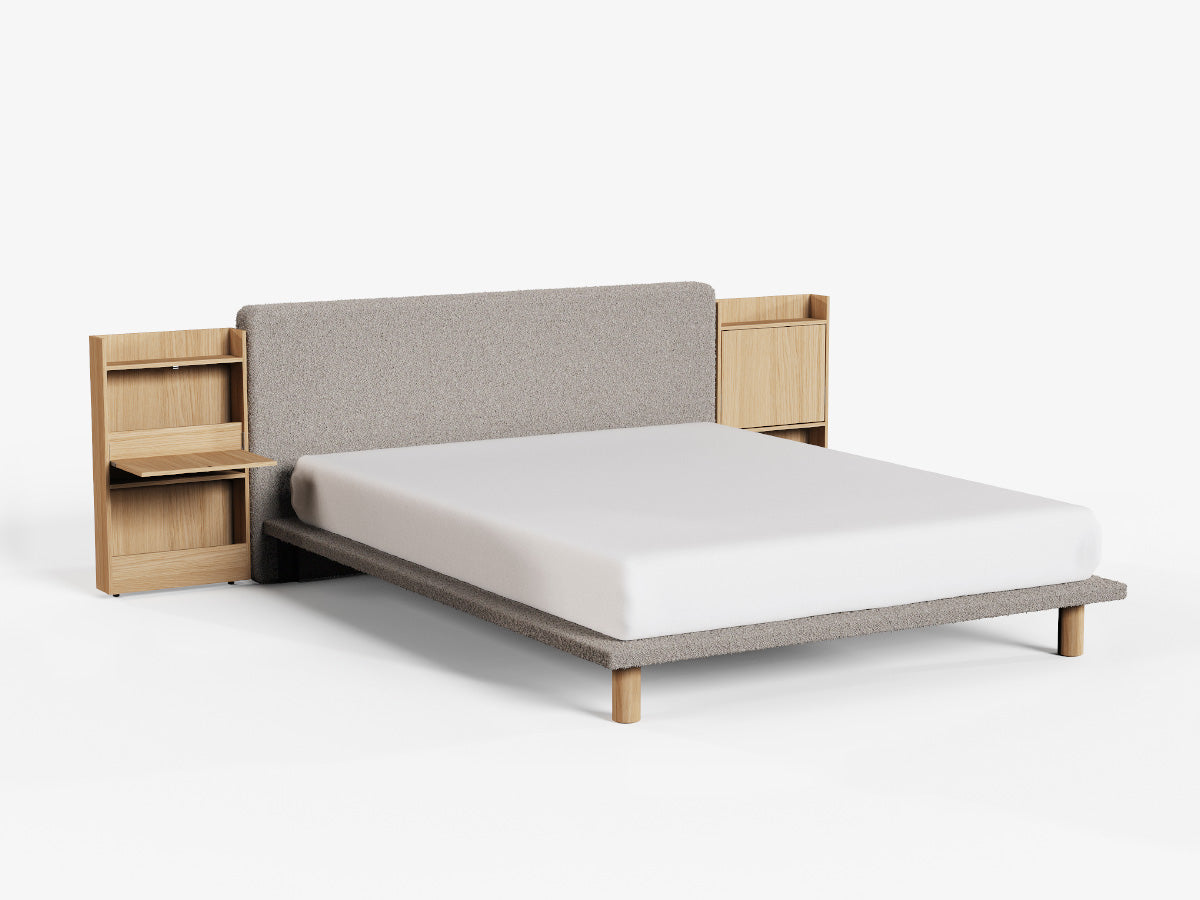 Case Serenza Bed with Side Tables