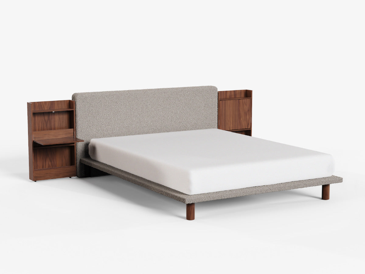 Case Serenza Bed with Side Tables