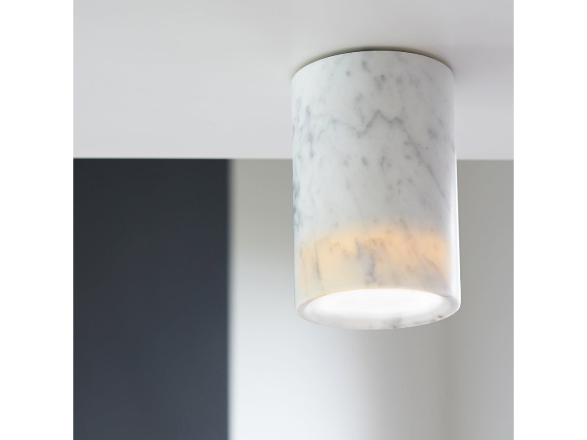 Terence Woodgate Solid Cylinder Ceiling Light