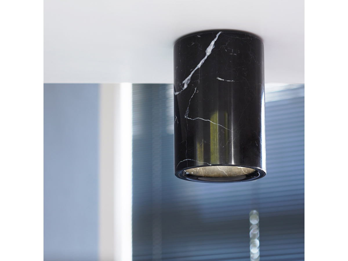 Terence Woodgate Solid Cylinder Ceiling Light