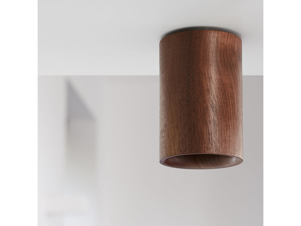 Terence Woodgate Solid Cylinder Ceiling Light