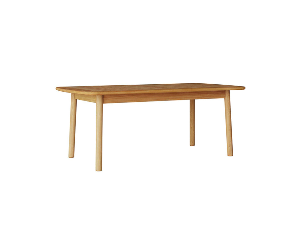 Case Tanso Rectangular Table Small - Angle View