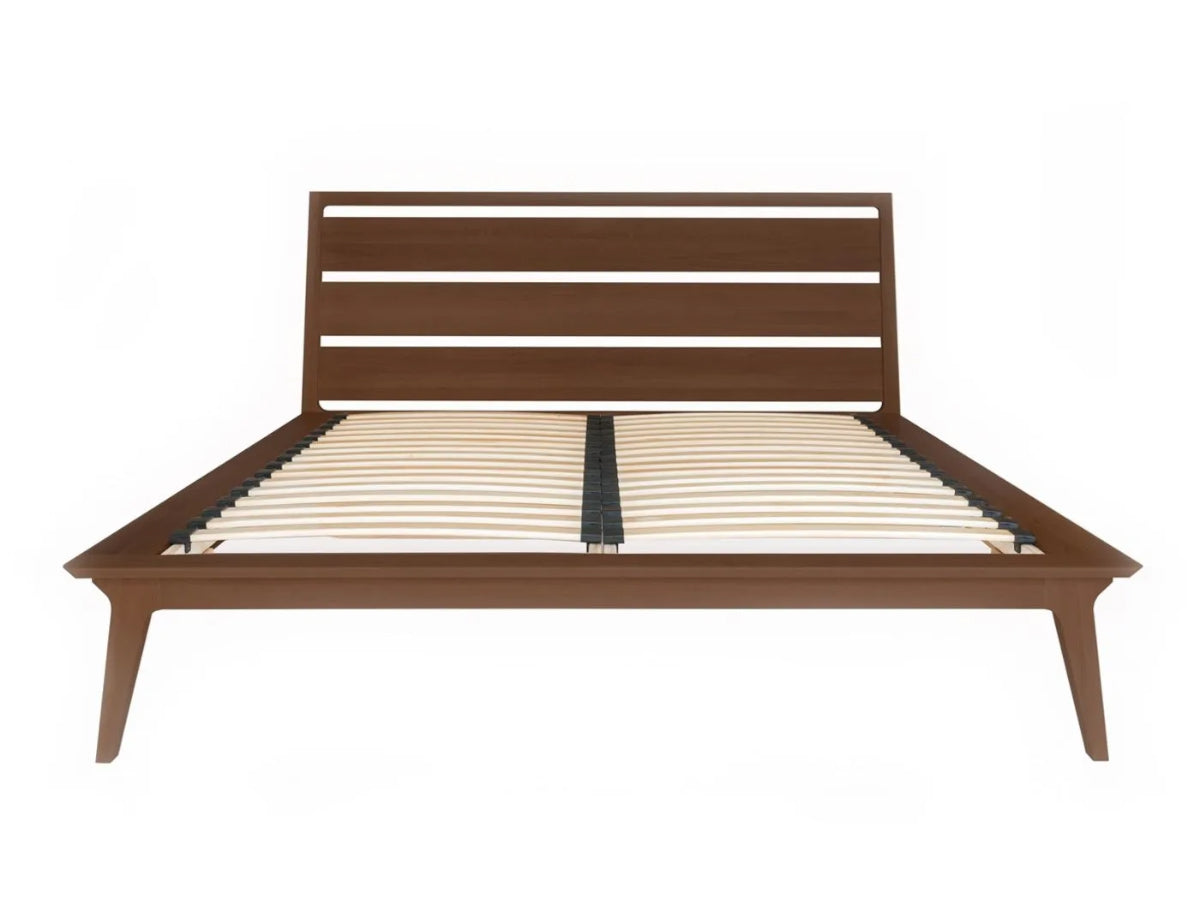 Case Valentine Bed - Walnut no mattress