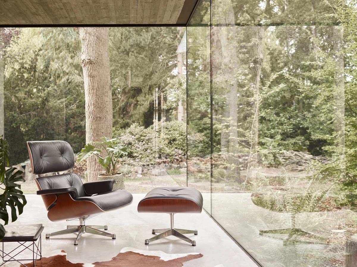 Vitra Eames Lounge Chair and Ottoman