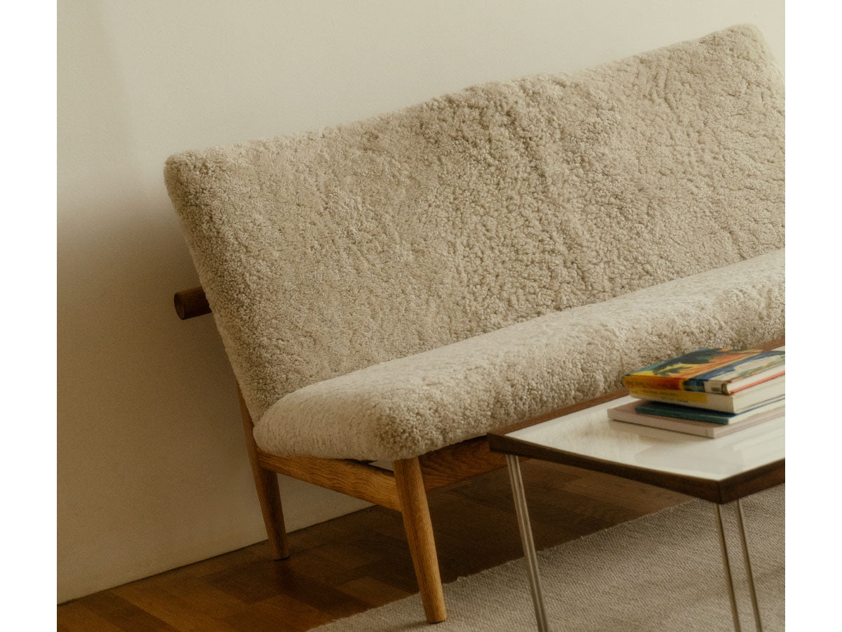 House of Finn Juhl Japan 2 Seater Sofa - Sheepskin