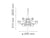 Flos 2097/18 Suspension Light Matt White