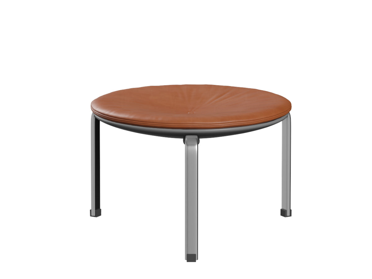Fritz Hansen PK33 Stool - Leather